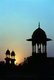India: Minarets at sunset at the Taj Mahal, Agra, Uttar Pradesh